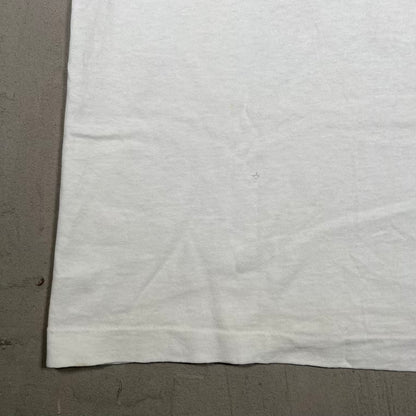 1990s Marc Bolan Def Leppard Fat Head White Tee Size XL USED v20184