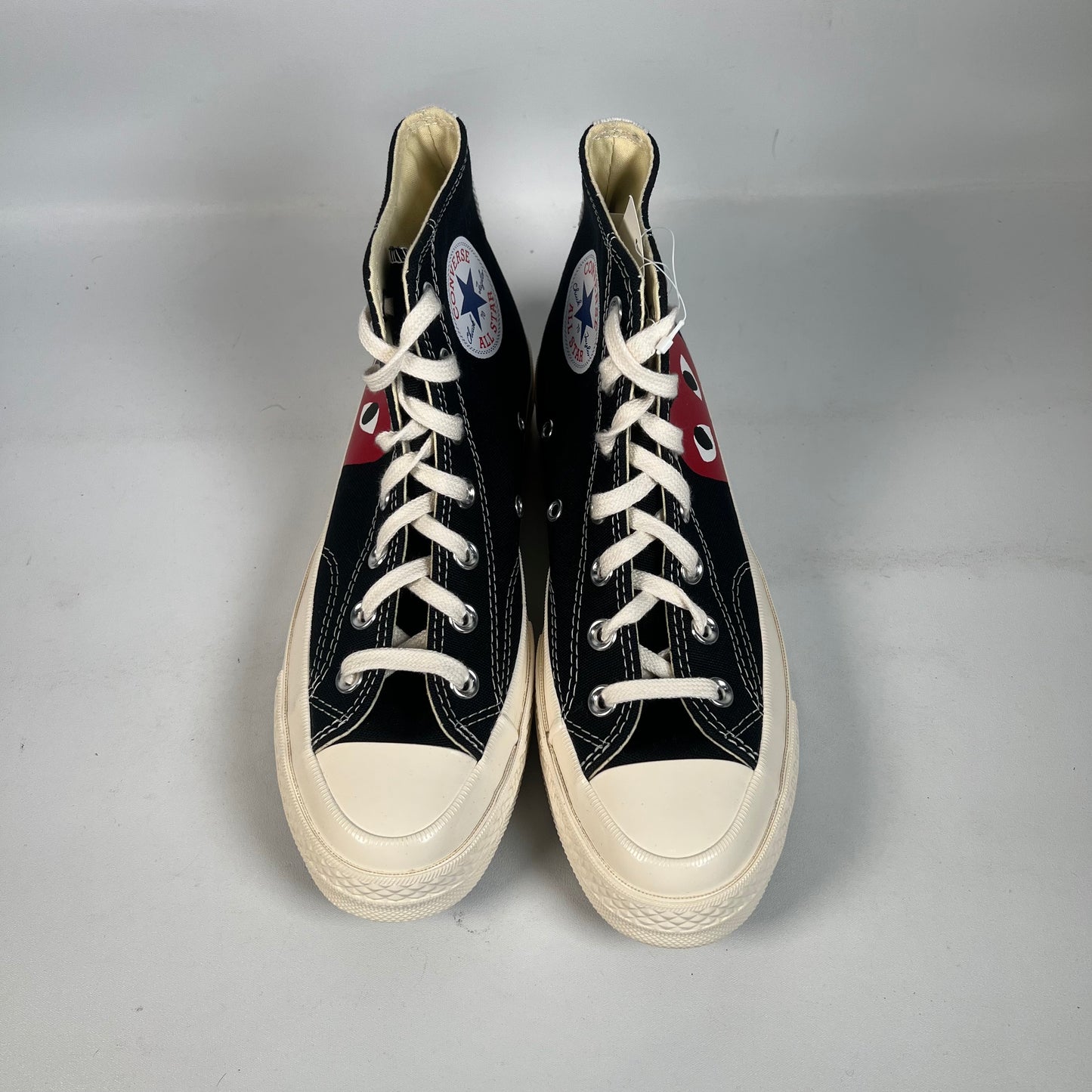 Converse Chuck Taylor CDG PLAY Black (2019) Size 5.5 NEW s21619