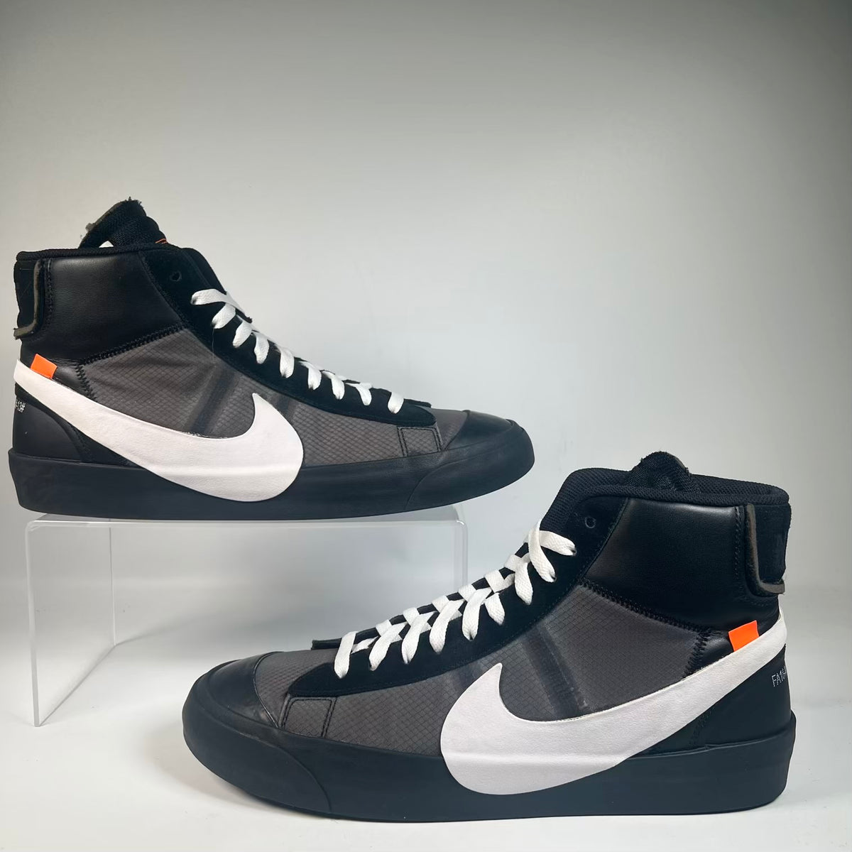 Nike Blazer Mid Off-White Grim Reaper (2018) Size 13 USED s23671