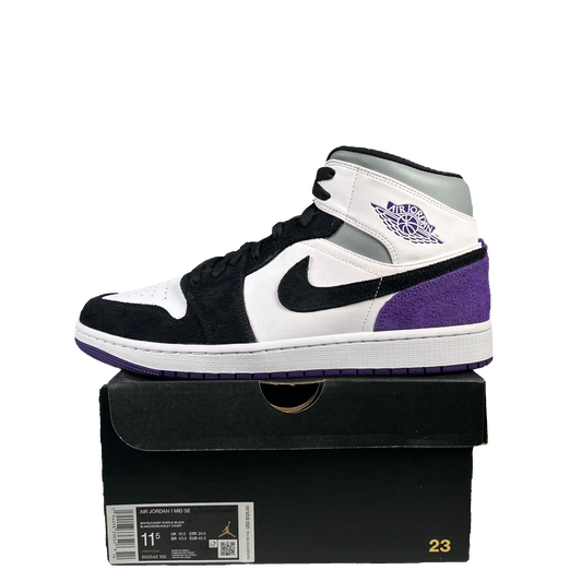 Jordan 1 Mid Purple (2020) Size 11.5 NEW s19649