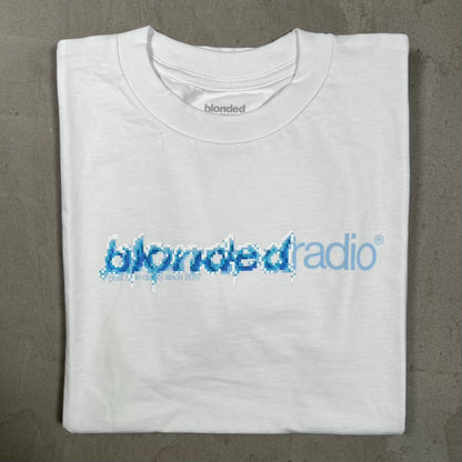 Frank Ocean BlondedRadio Iceman White Tee Size Small NEW x10812
