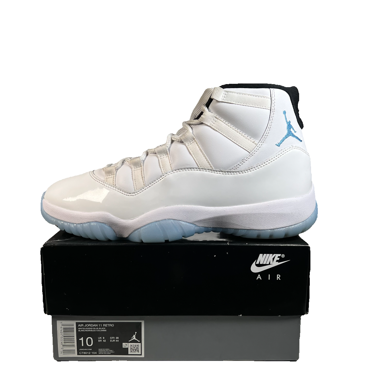 Jordan 11 Legend Blue (2024) Size 10 USED s22940