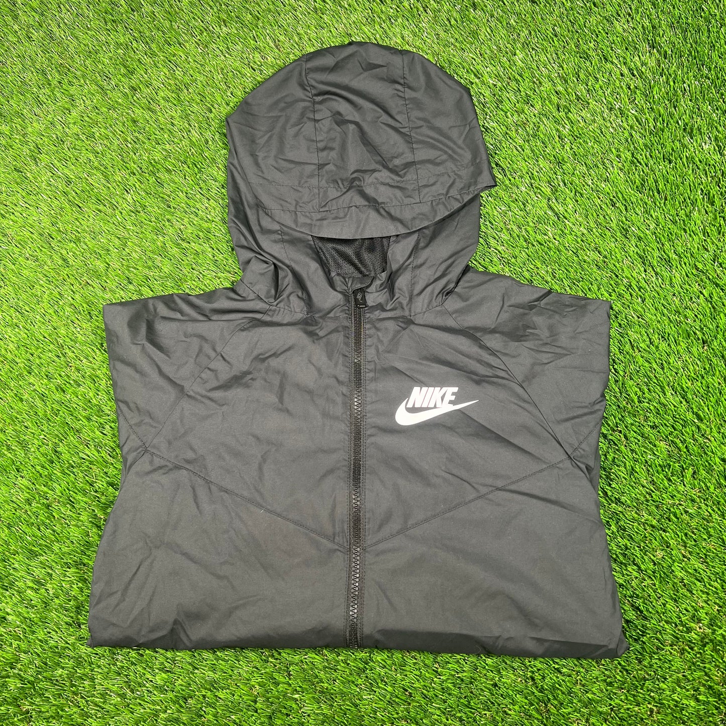 Nike Black Nylon Track Jack Size XL USED v17554