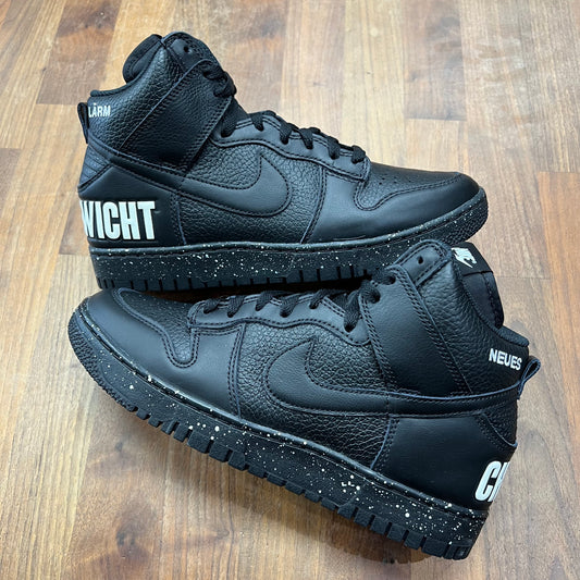 Nike Dunk High Undercover Chaos Black Size 8.5 USED s17317