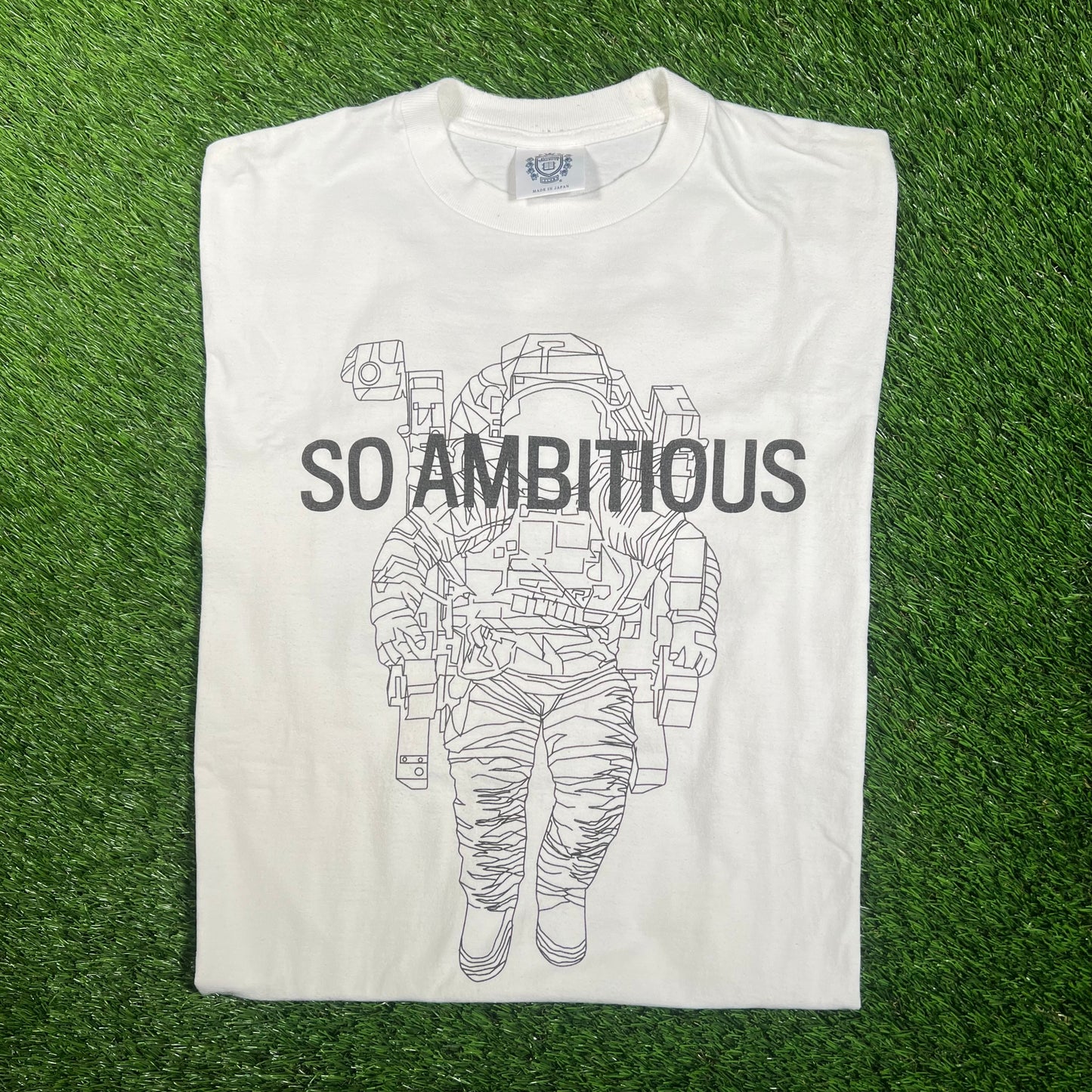 2010 Billionaire Boys Club Jay Z So Ambitious Astronut White Tee Size Large USED x15913