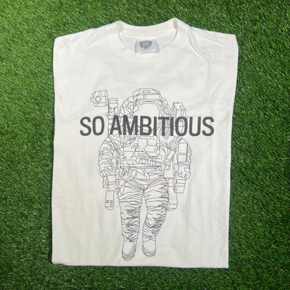 2010 Billionaire Boys Club Jay Z So Ambitious Astronut White Tee Size Large USED x15913