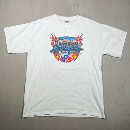 2008 Motorsport VP Racing AC NJ White Tee Size Large USED v17722