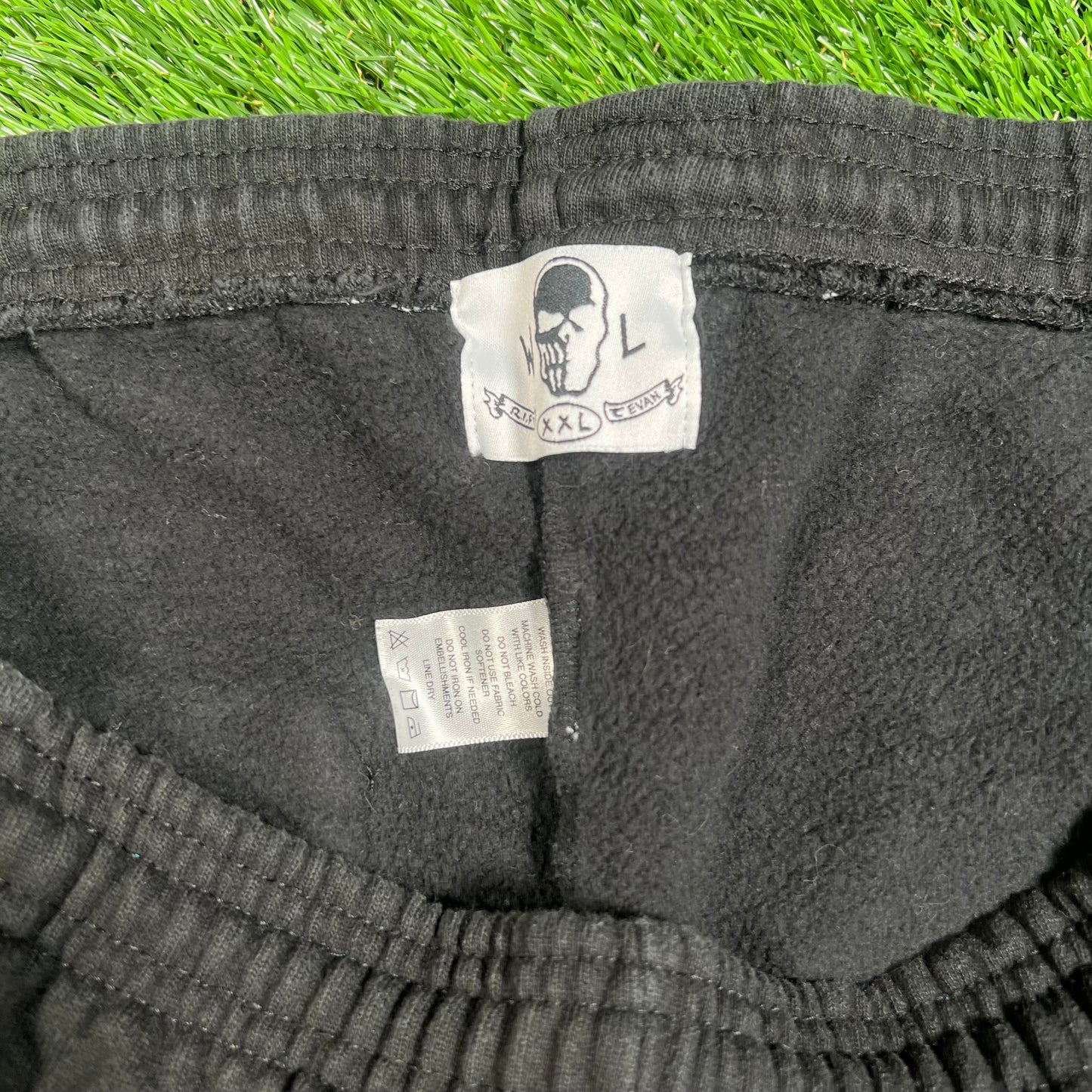 Warren Lotas Dragon Leg Print Black Sweatpants Size XXL USED x16074