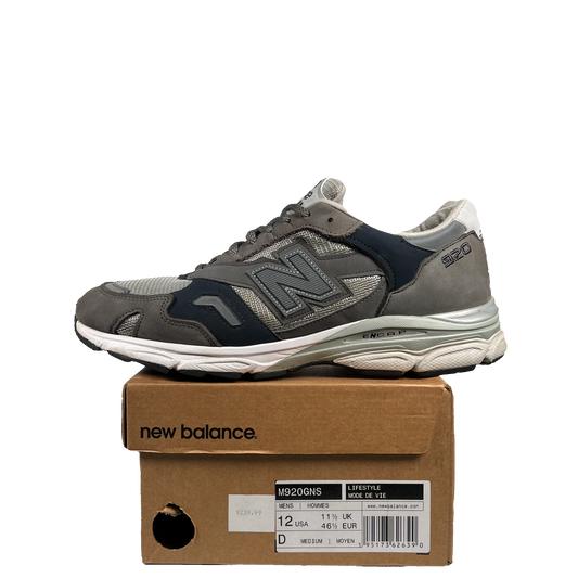 New Balance 920 Grey Black (2022) Size 12 USED s20419