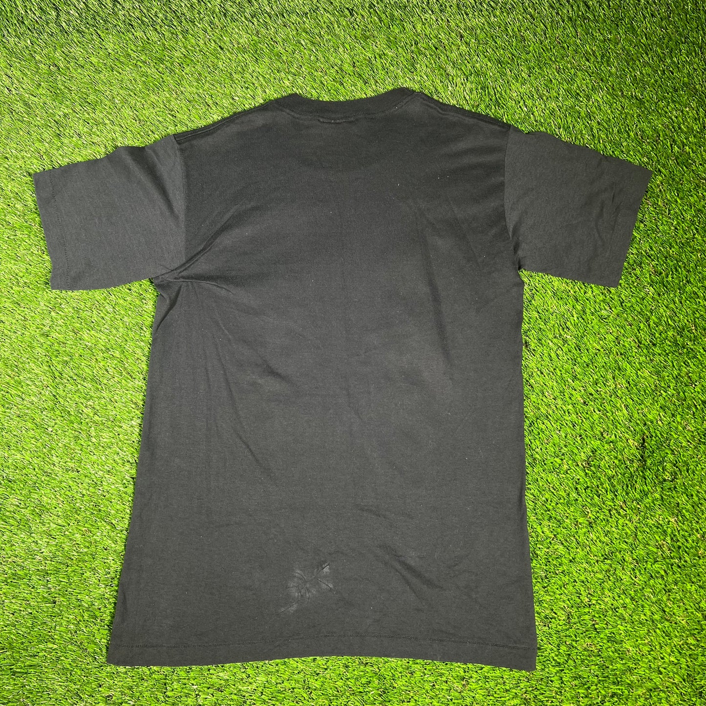 1990s Joker Big Face Black Tee Size Medium USED v16635