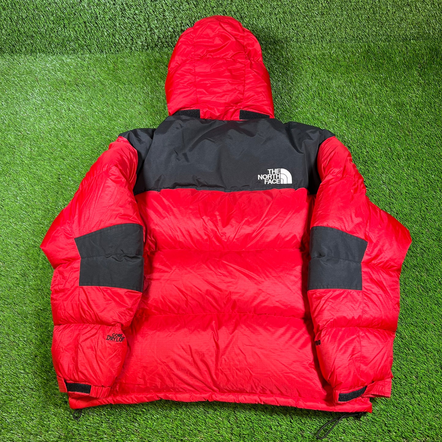 Y2K North Face Gore Dryloft Red Puffy Jacket Size XL USED v16488