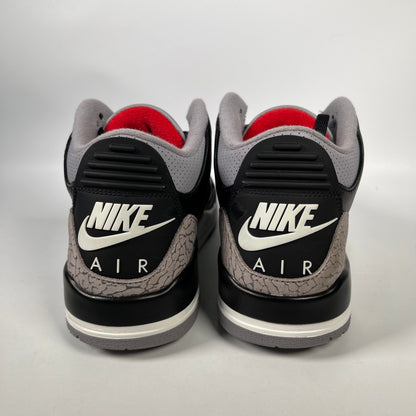 Jordan 3 Black Cement (2024) Size 9.5 USED s18797