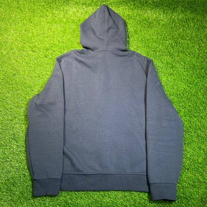 Polo Ralph Lauren Navy Tech Hoodie Size Large USED v18774