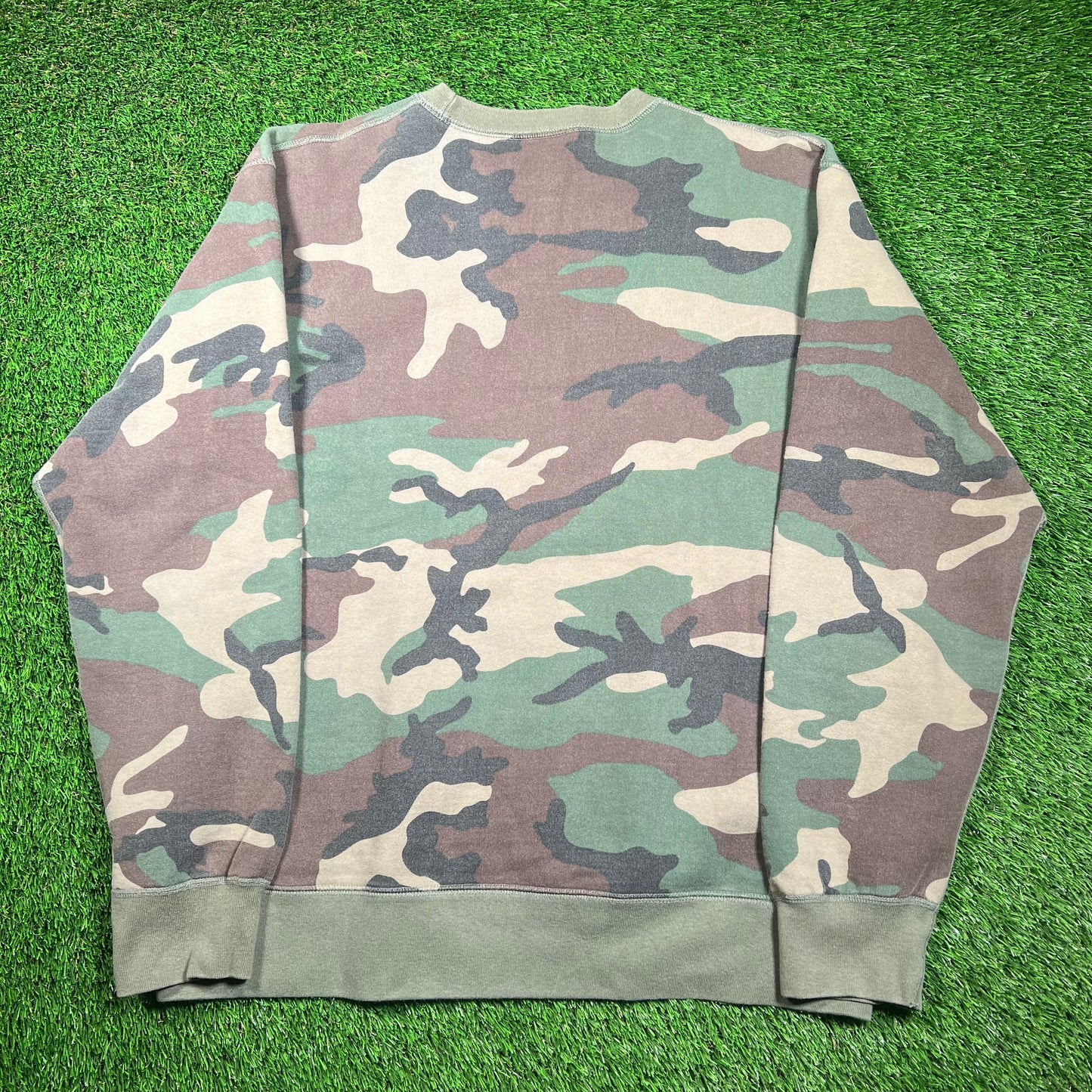 Supreme Camo Box Logo (2015) Crewneck Size XL USED x16680