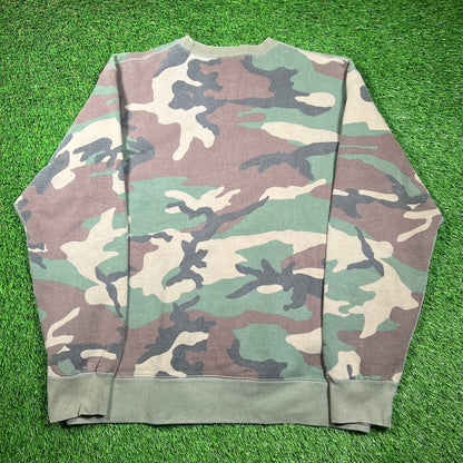 Supreme Camo Box Logo (2015) Crewneck Size XL USED x16680