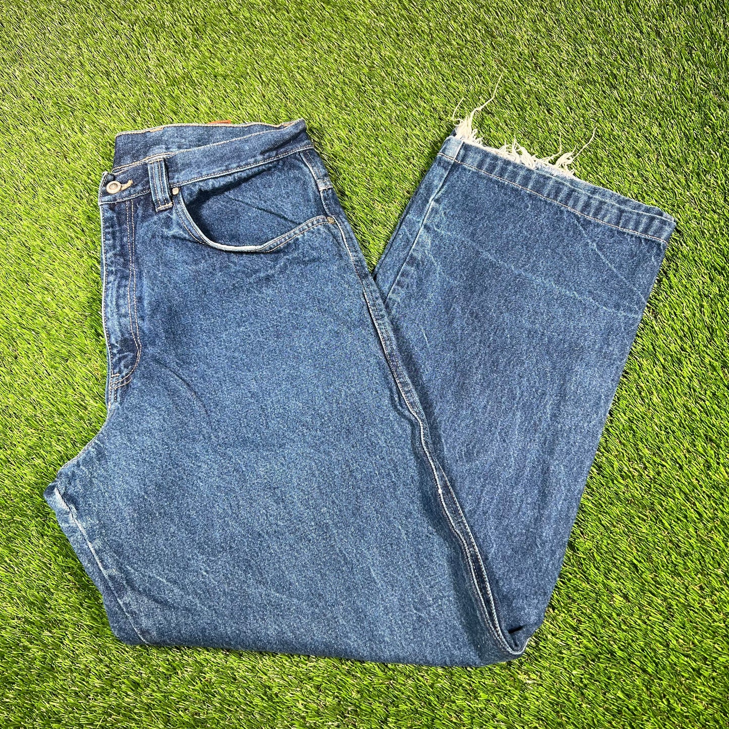 1990s Roca Wear Blue Jeans Size 36 USED v17018