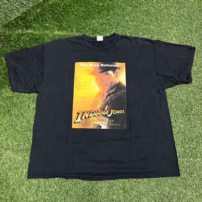 2008 Indiana Jones Kingdom of the Crystal Skull Size XL USED v15965