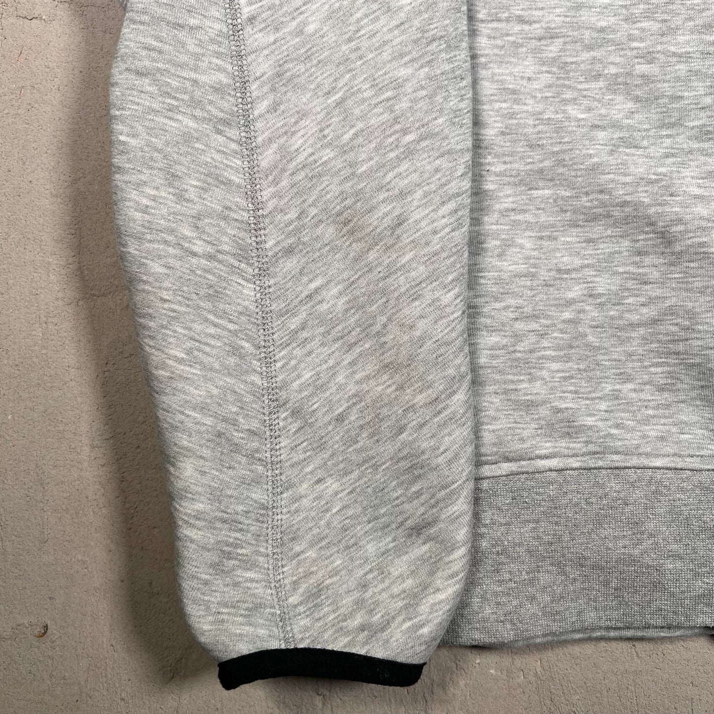 Nike Tech Grey Zip Up Hoodie Size Small USED v19549