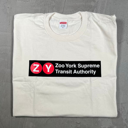 Supreme Zoo York Transit Tee Natural (2025) Size XL USED x18903