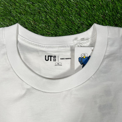 Kaws Uniqlo Warhol White UT Graphic Size XL NEW x15869