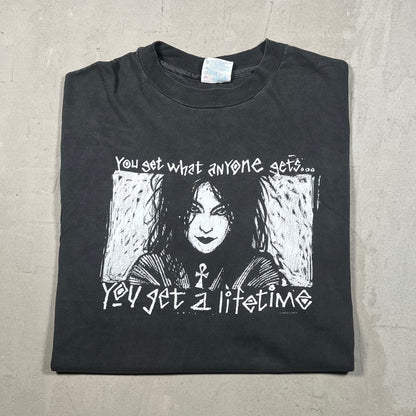 1995 The Sandman Comic Black Tee Size Large USED v19289