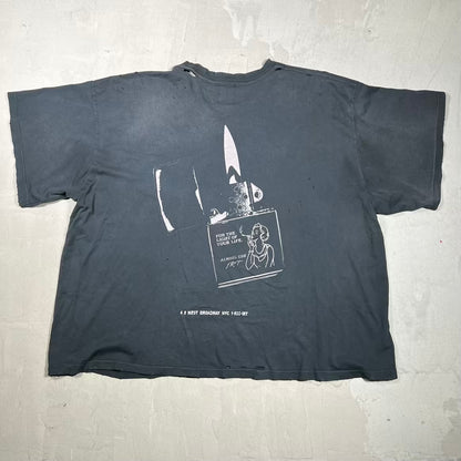 Internet Ruins Things "Best Recption" Black Tee Size Large USED x18652