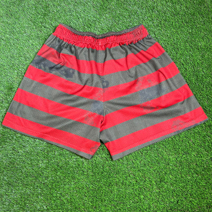 Eric Emanuel Freddy Krueger Red Shorts Size XL USED x14261