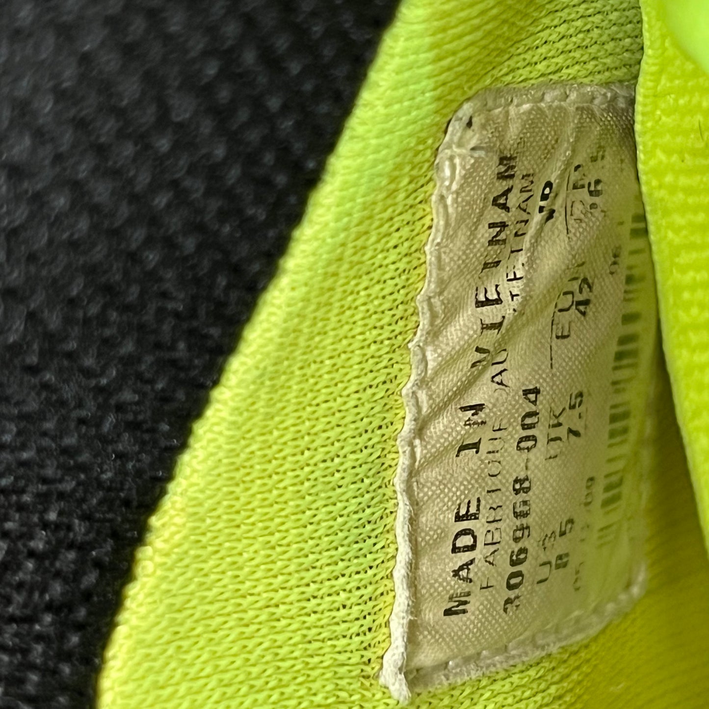 Nike Dunk High Yellow Splatter (2009) Size 8.5 USED s18760