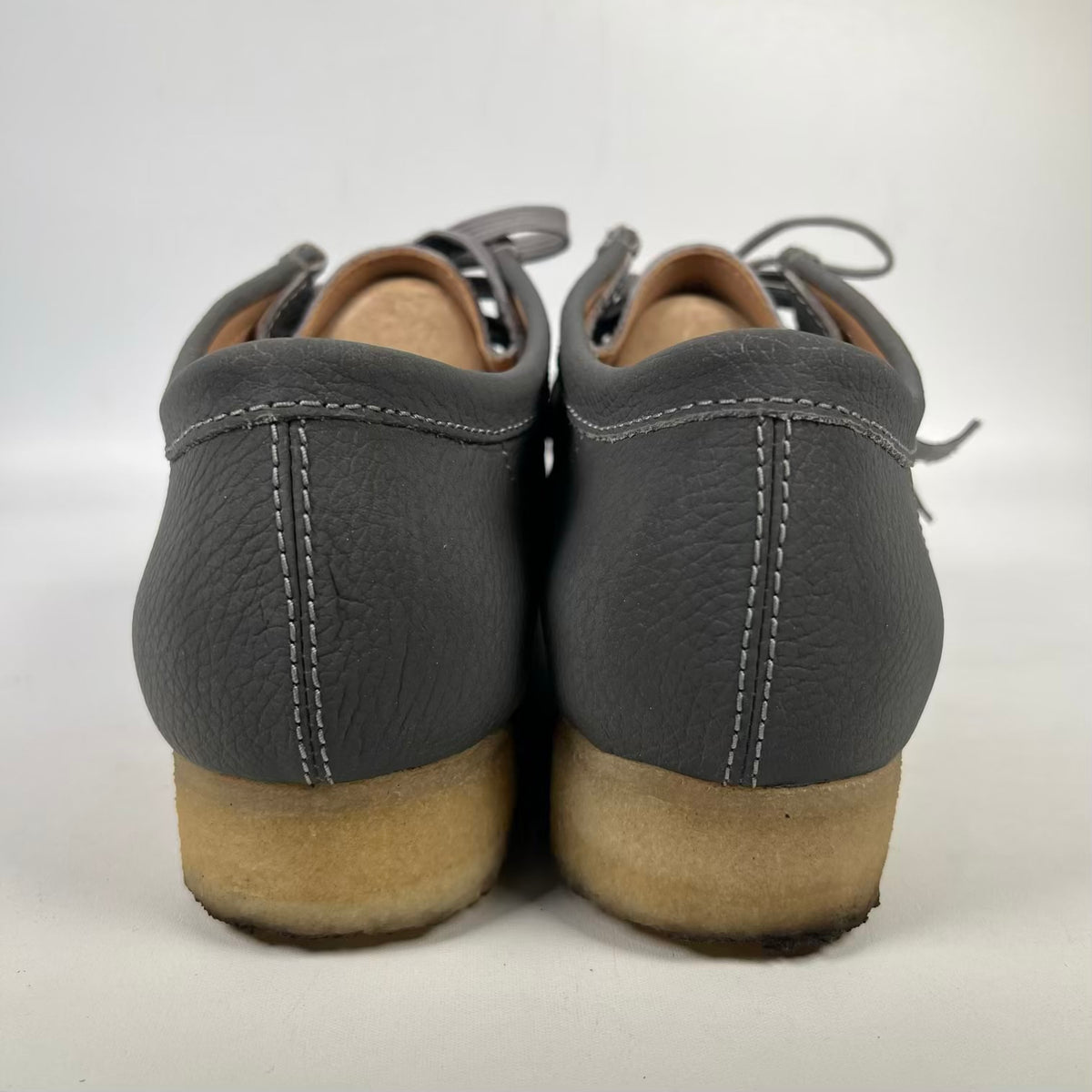 Clarks Wallabee Supreme Grey Reflective (2025) Size 10 USED s23808