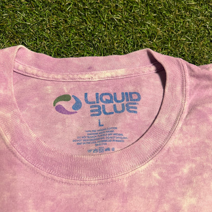 2020s Grateful Dead Pirate Boat Ship of Fools Tie Dye Tee Size Large USED v16268