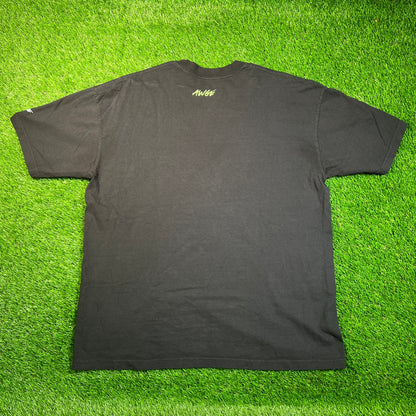 Asap Rocky Awge Rap Style Black Tee Size XL USED x16798