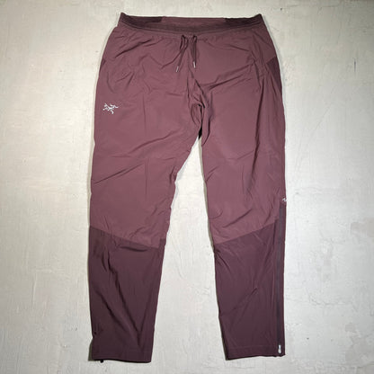 Arc'teryx Burgundy Running Pants Size XL USED x17643