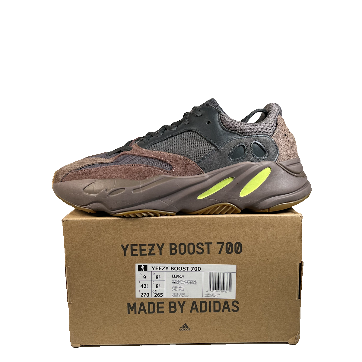 Yeezy 700 Mauve (2018) Size 9 USED s22778