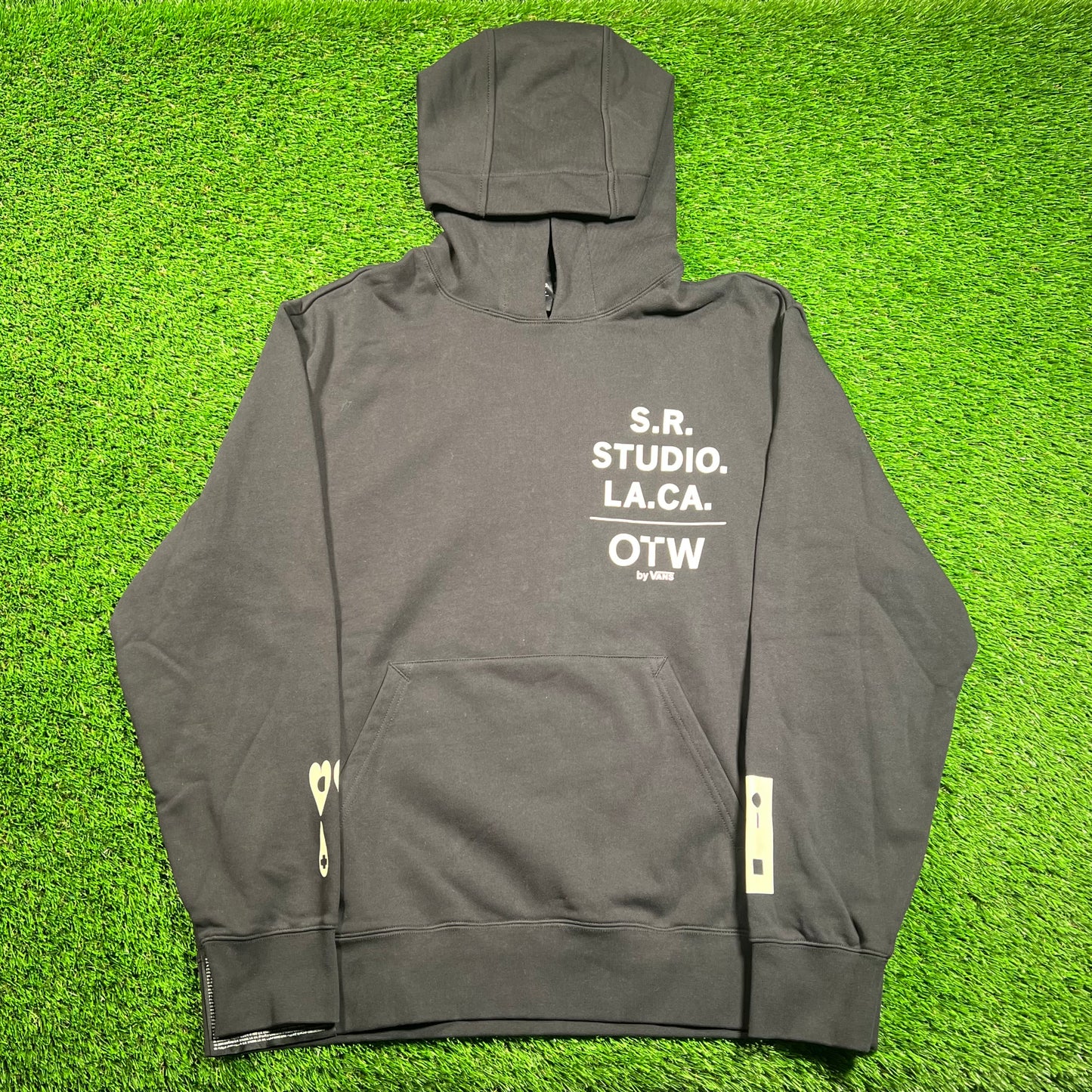 Vans OTW Sterling Ruby Black Hoodie Size Medium NEW x16386