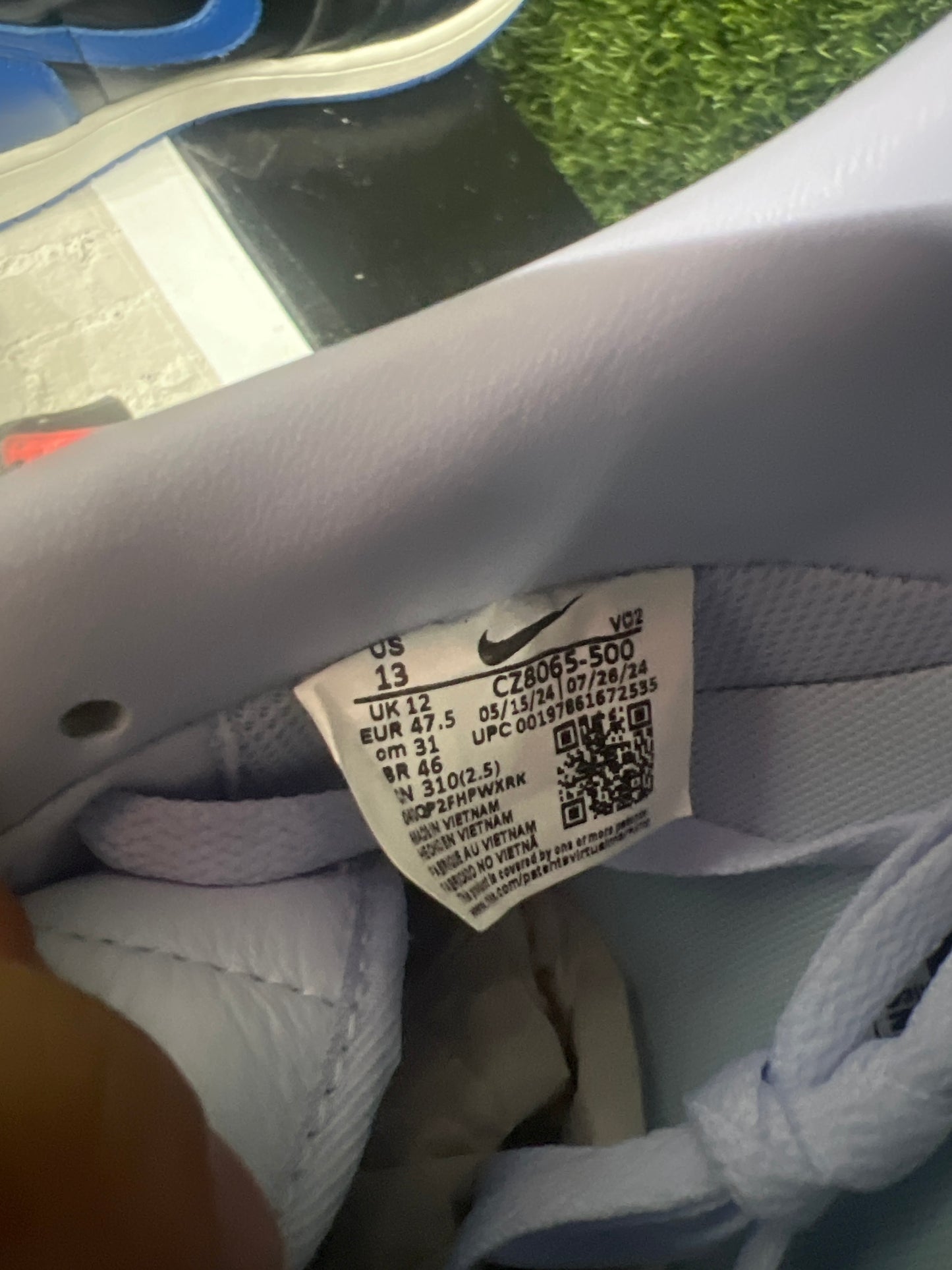 Nike Air Force 1 Low Drake Nocta CLB Palest Purple (2024) Size 13 NEW s22157