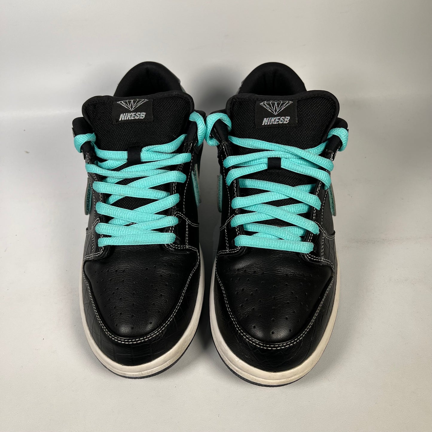 Nike SB Dunk Low Diamond Supply Co Black Diamond (2018) Size 9.5 USED s20425