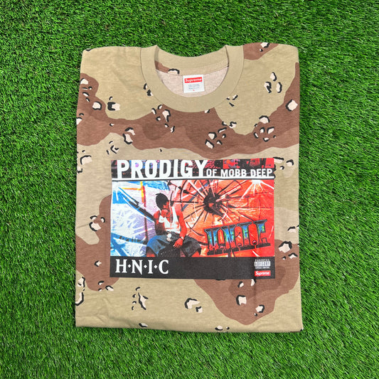 Supreme HNIC Tee Desert Camo (2021) Size Large NEW x16432