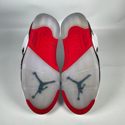 Jordan 5 Fire Red Black Tongue (2025) Size 7.5 USED s20051