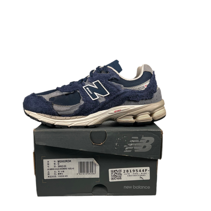 New Balance 2002R Protection Pack Navy Grey (2023) Size 8.5 USED s18374