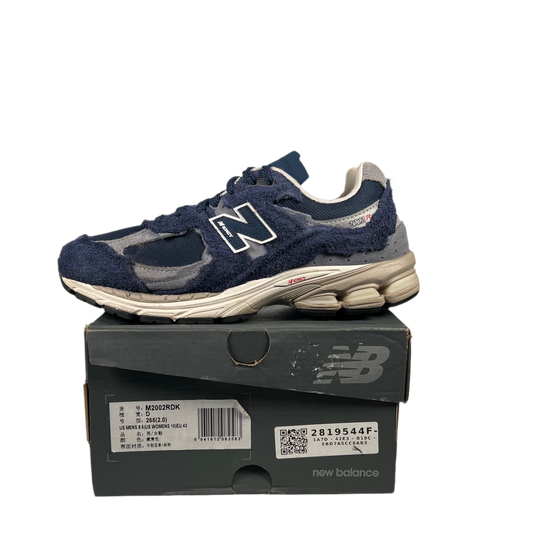 New Balance 2002R Protection Pack Navy Grey (2023) Size 8.5 USED s18374