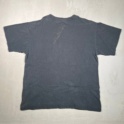 1998 Stone Cold University Black Tee Size Large USED v15133