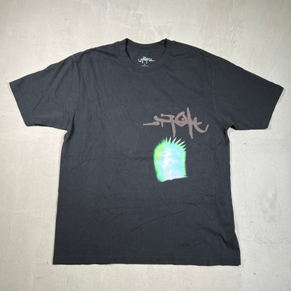 Travis Scott Utopia Black Tour Tee Size Large USED x17512