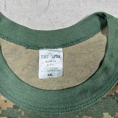 1980s Digi Camo Tee Size XXL USED v20069