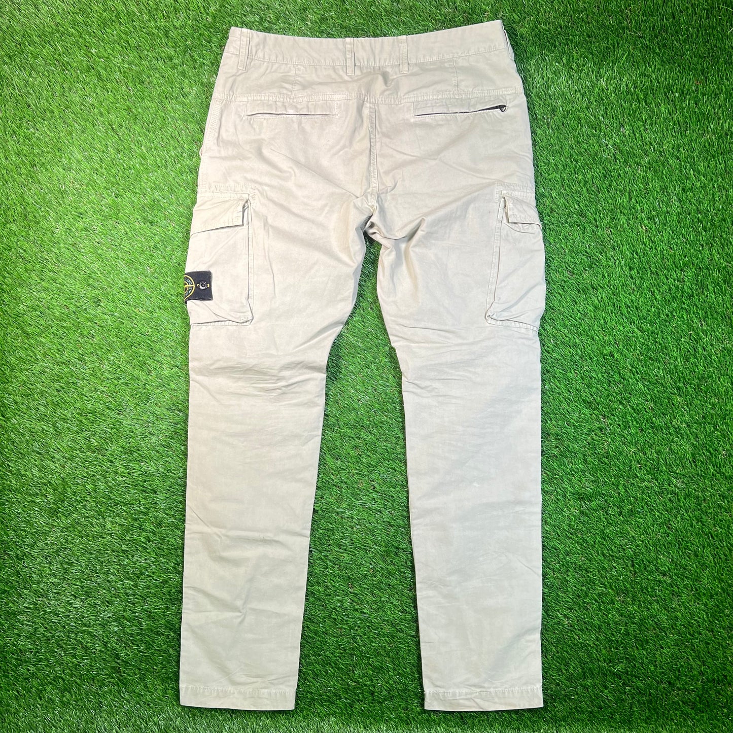 Stone Island Sage Green Cargo Pants Size 33 USED x16840