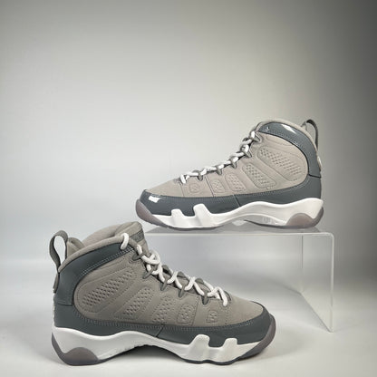 Jordan 9 Cool Grey (2025) Size 4Y NEW s16336