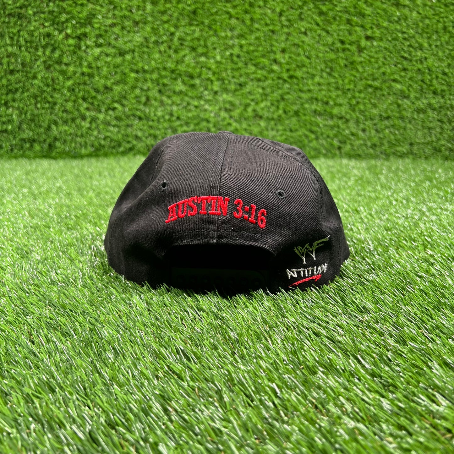 1990s Stone Cold Dont Trust Anybody Black Snapback USED v18092