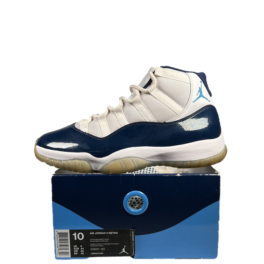 Jordan 11 UNC Win Like 82 (2017) Size 10 USED s20985