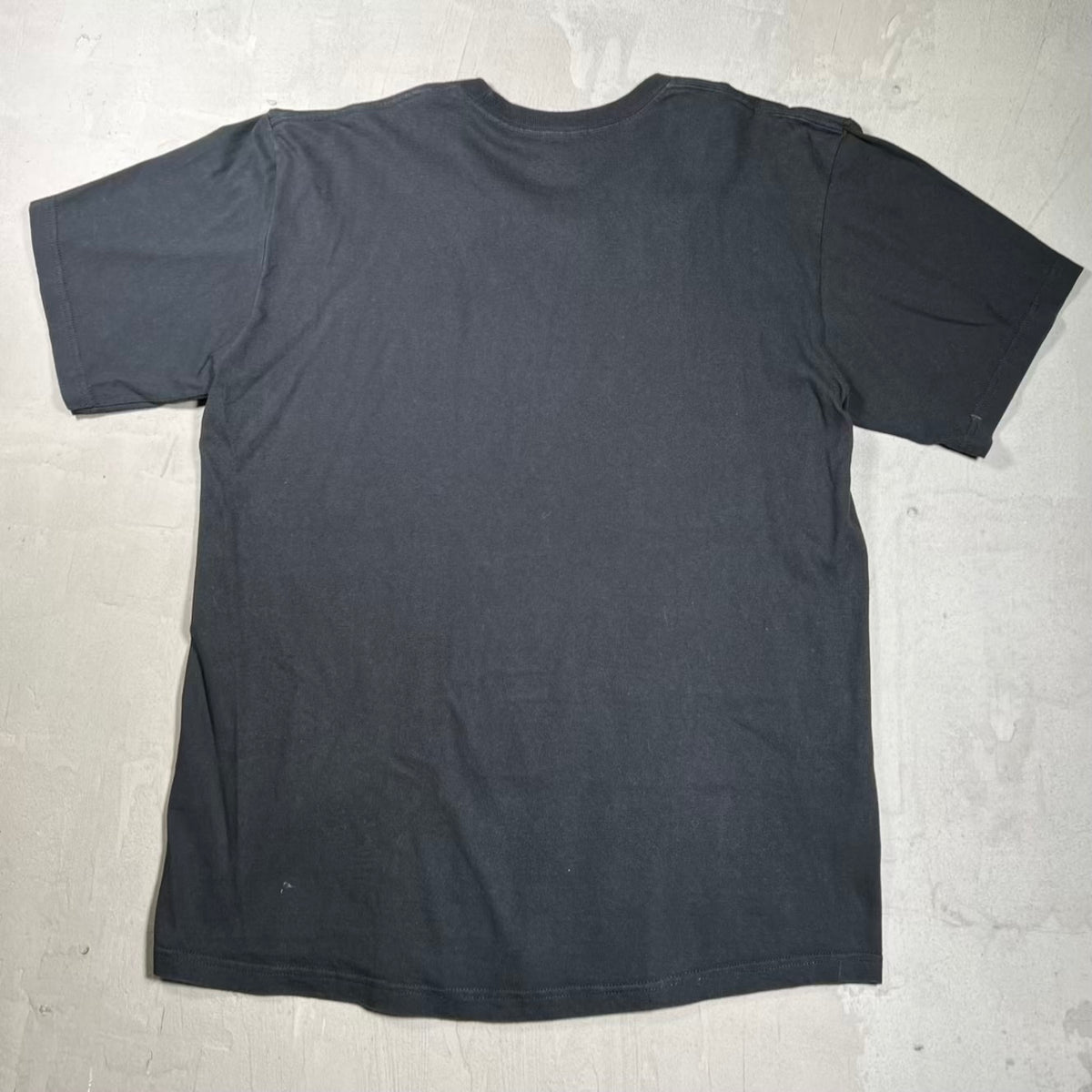 Supreme Classic Logo Black Tee Size Large USED x18497