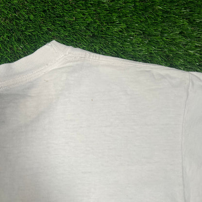 1992 Harley Davidson Taz White Tee Size Medium USED v18628