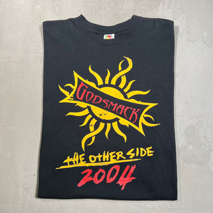 2004 Godsmack The Other Side Tour Black Tee Size XL USED v19451